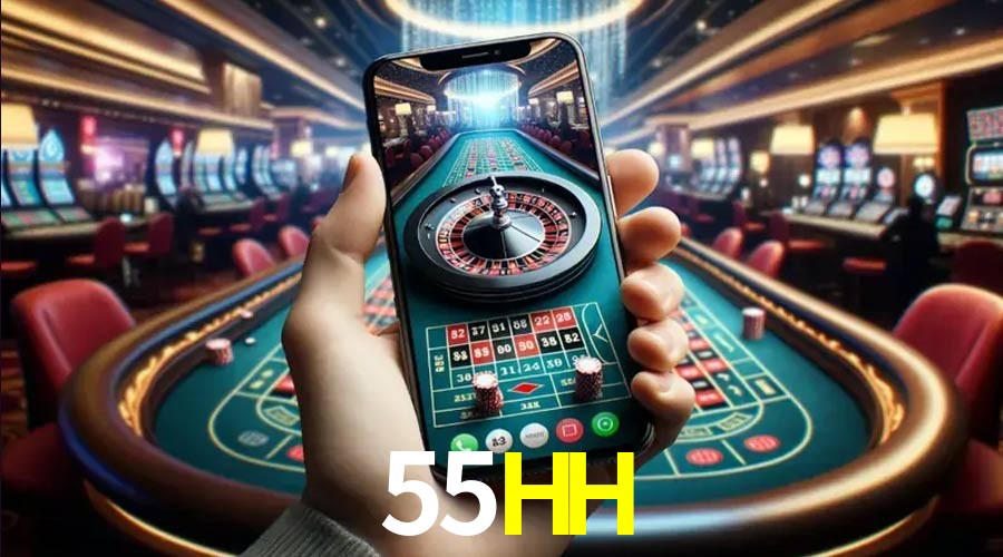 Aplicativo móvel 55HH para iOS e Android